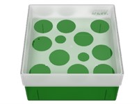 Box  for Scintillation Vials (green)