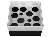 Box  for Scintillation Vials (black)