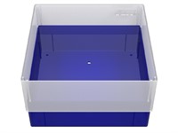 Box  without divider  (blue)