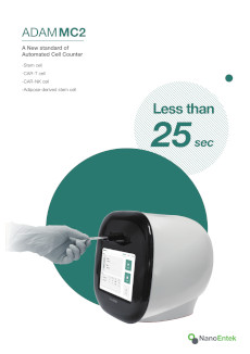 ADAM_MC2 - Automated fluorescence Cell counter